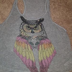 Owl tank top